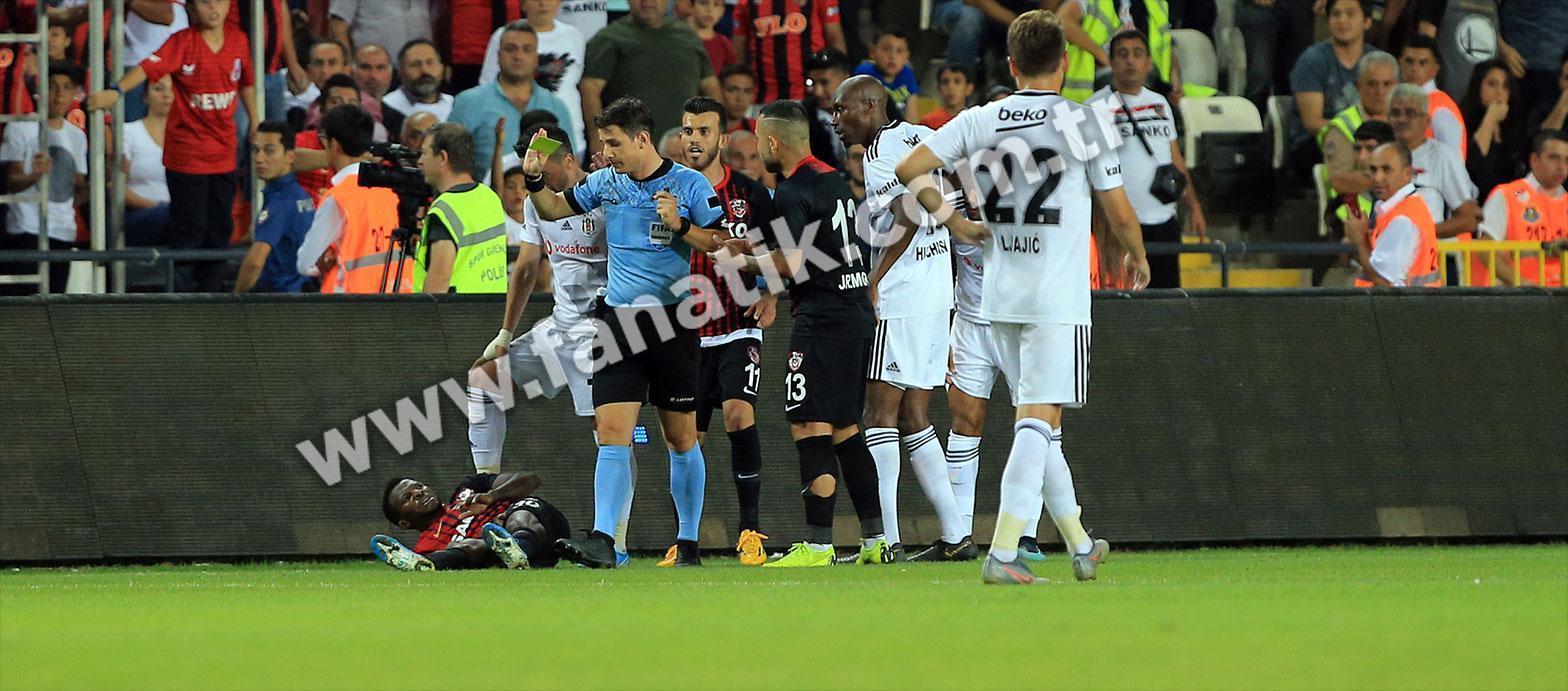 (ÖZET) Gazişehir Gaziantep - Beşiktaş maç sonucu: 3-2
