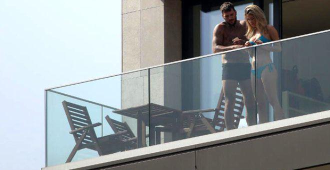 Spor spikeri Diletta Leottanın balkon karantinası olay oldu
