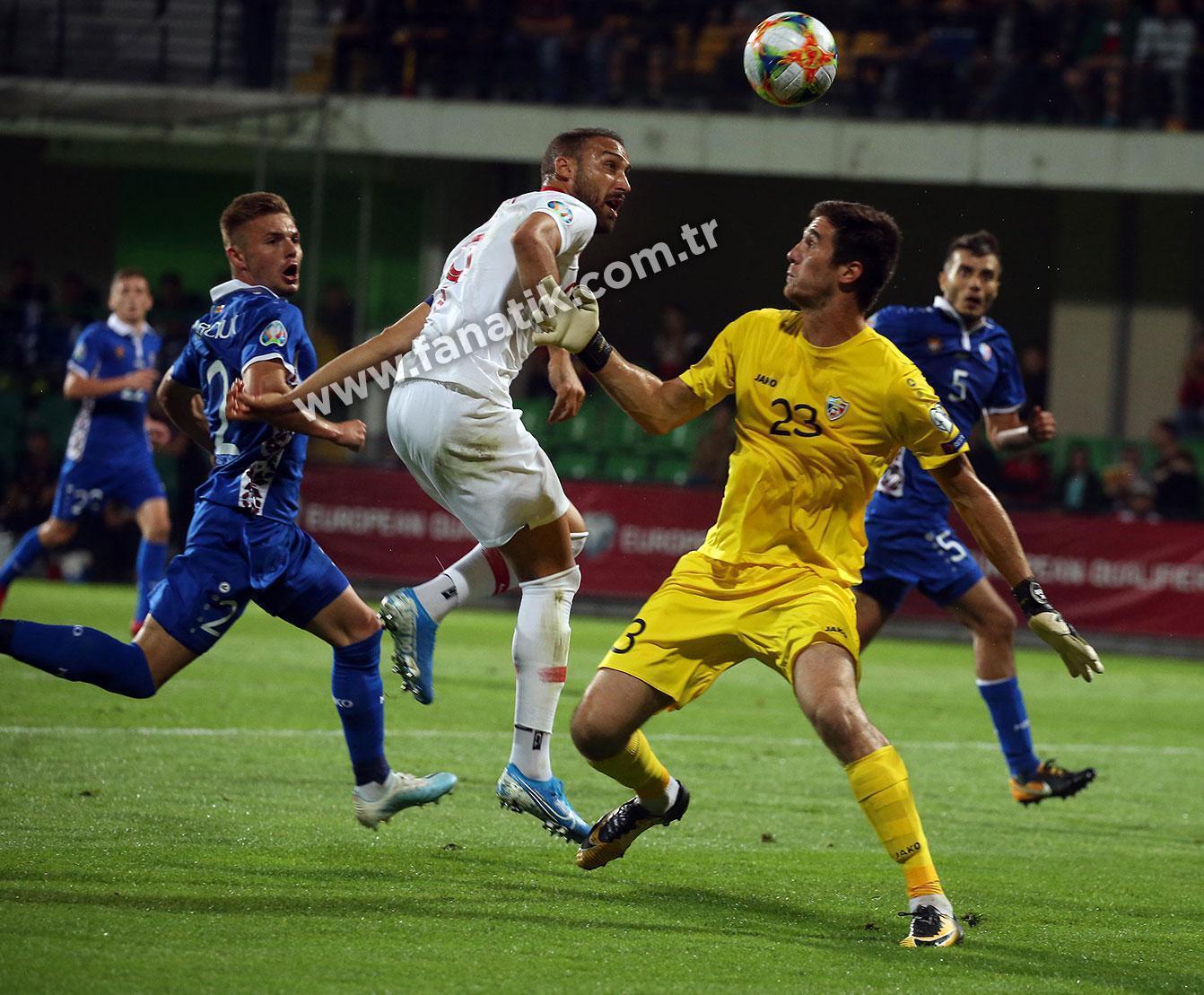 (ÖZET) Moldova - Türkiye maç sonucu: 0-4