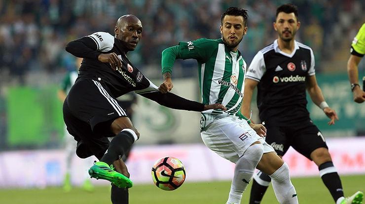 ÖZET Bursaspor-Beşiktaş maç sonucu: 0-2