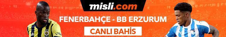 Fenerbahçe-BB Erzurumspor maçı iddaa oranları Misli.comda
