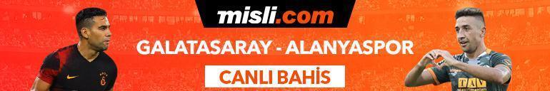 Galatasaray - Alanyaspor maçı iddaa oranları Heyecan misli.comda