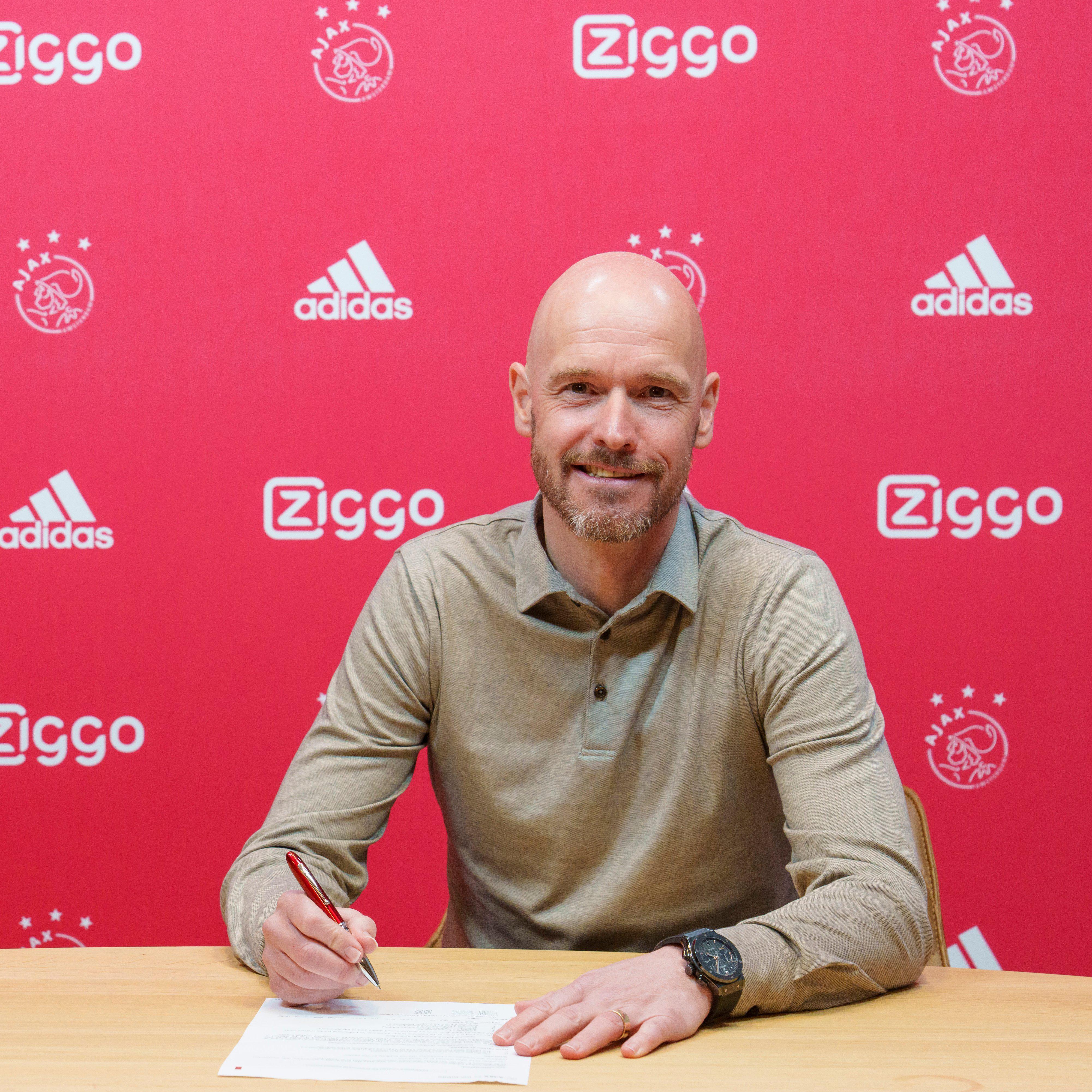 Ajax, Erik ten Hagın sözleşmesini 2023e kadar uzattı