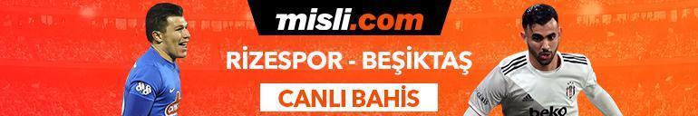 Çaykur Rizespor-Beşiktaş canlı iddaa oranları Misli.comda