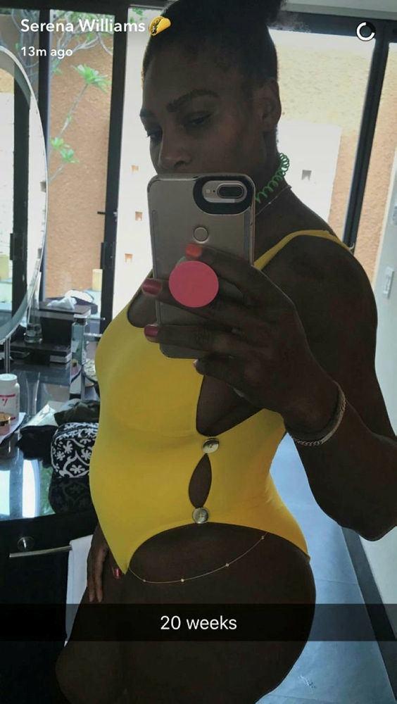 Serena Williams hamileliğini yanlışlıkla paylaştı