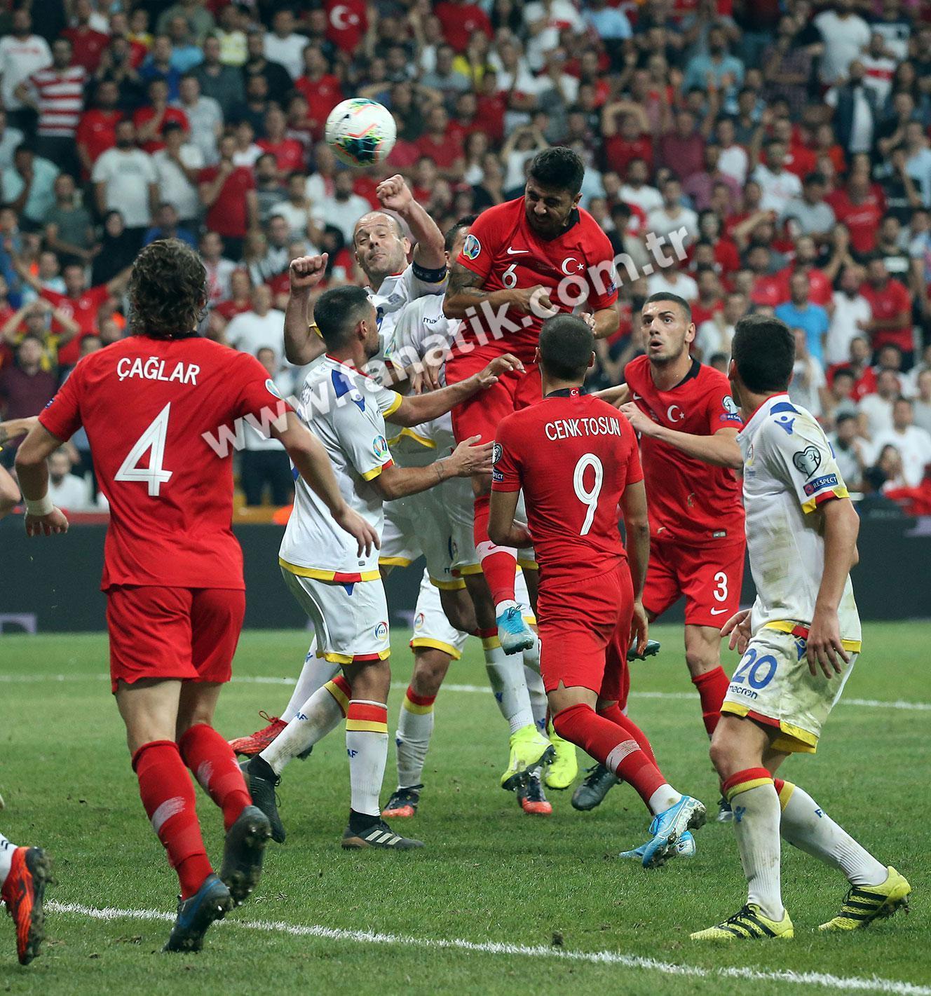 (ÖZET) Türkiye - Andorra maç sonucu: 1-0