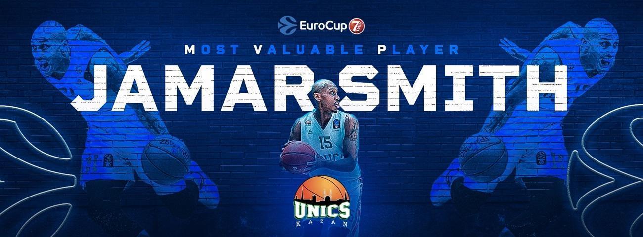 EuroCupta sezonun MVPsi Jamar Smith