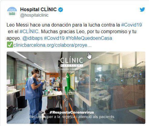 Barcelonanın yıldızı Messiden örnek davranış Corona virüsüne karşı...