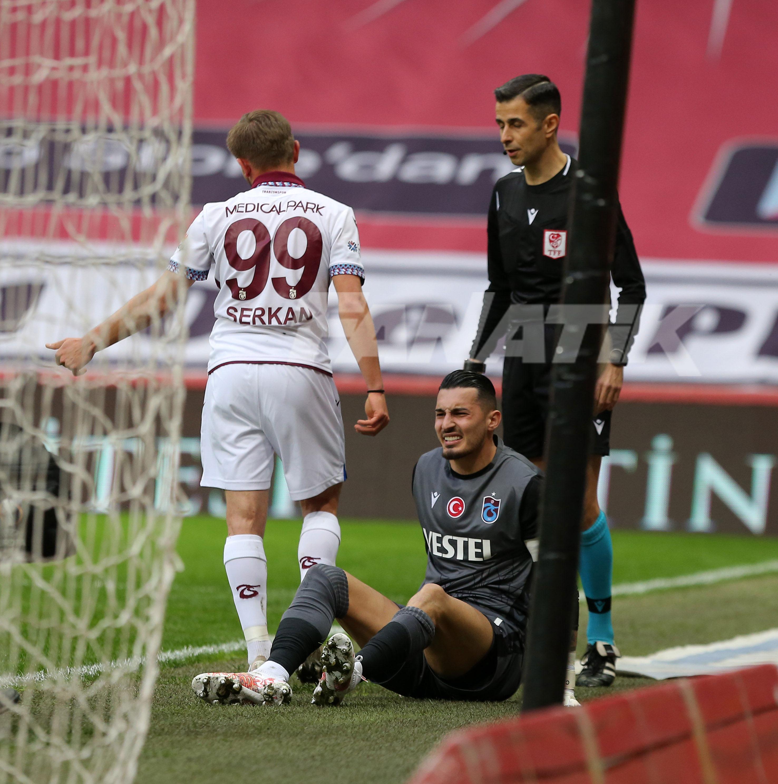 Trabzonsporda Uğurcan Çakırın sakatlığı korkuttu