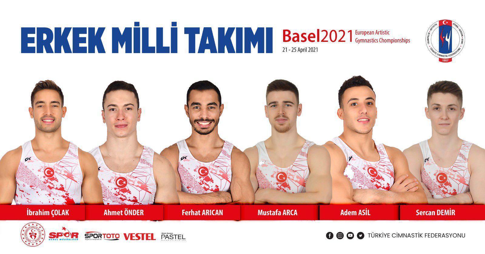 Türkiye, Cimnastik Avrupa Şampiyonasında 10 sporcuyla mücadele edecek
