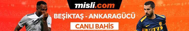 Beşiktaş - Ankaragücü maçı iddaa oranları Heyecan misli.comda