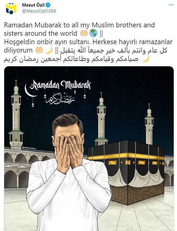 Mesut Özilden Ramazan mesajı