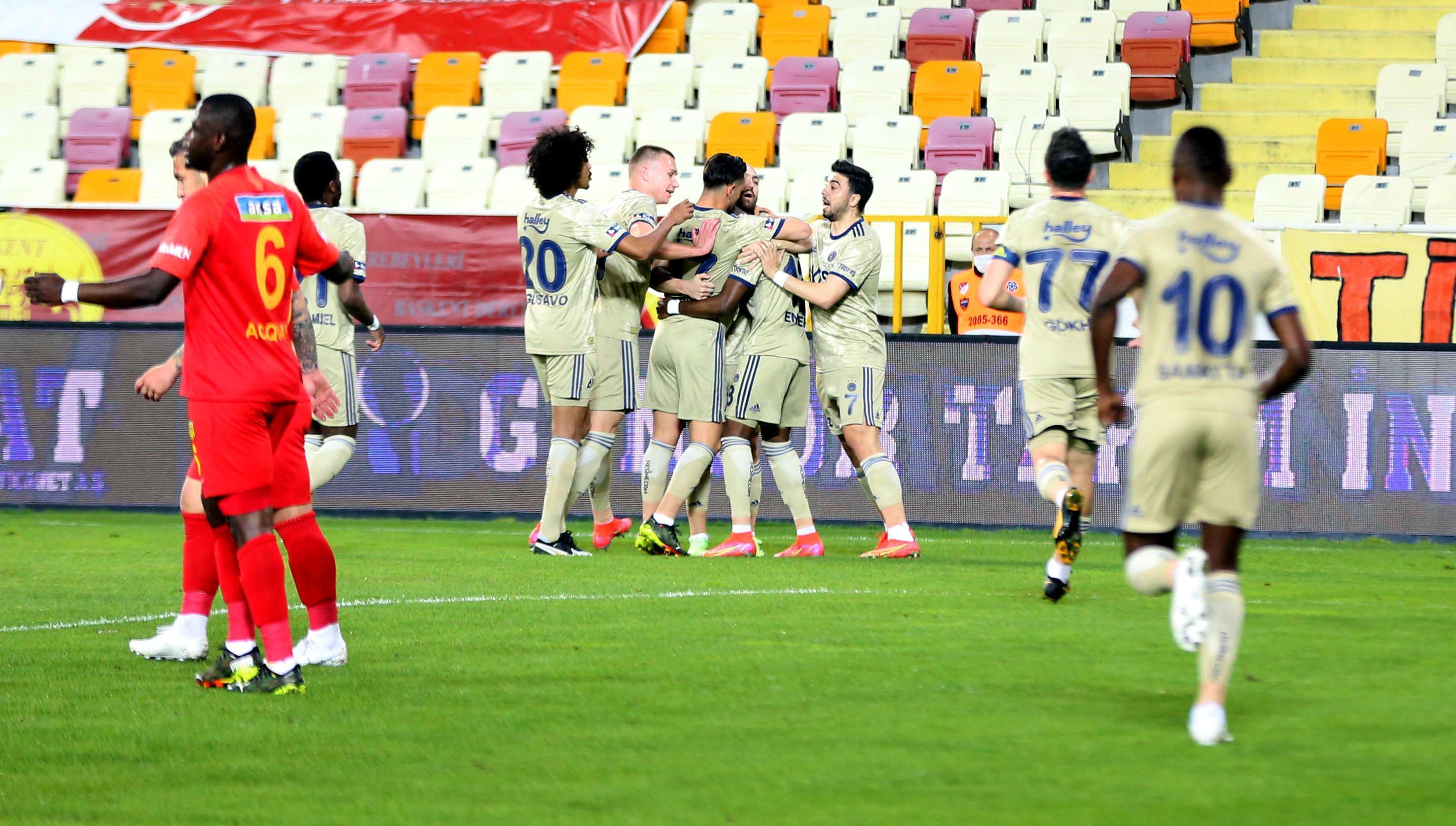 (ÖZET) Yeni Malatyaspor - Fenerbahçe maç sonucu: 1-1
