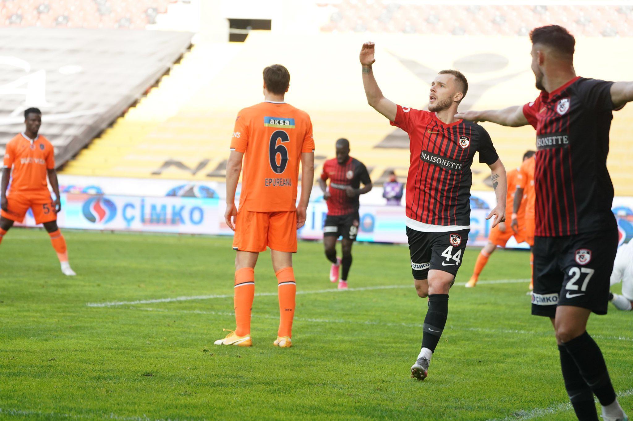 ÖZET | Gaziantep FK - Başakşehir maç sonucu: 2-0