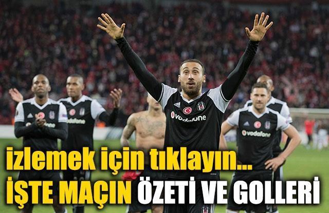 Hapoel-Beşiktaş maç özeti ve golleri - Muhteşem zafer...