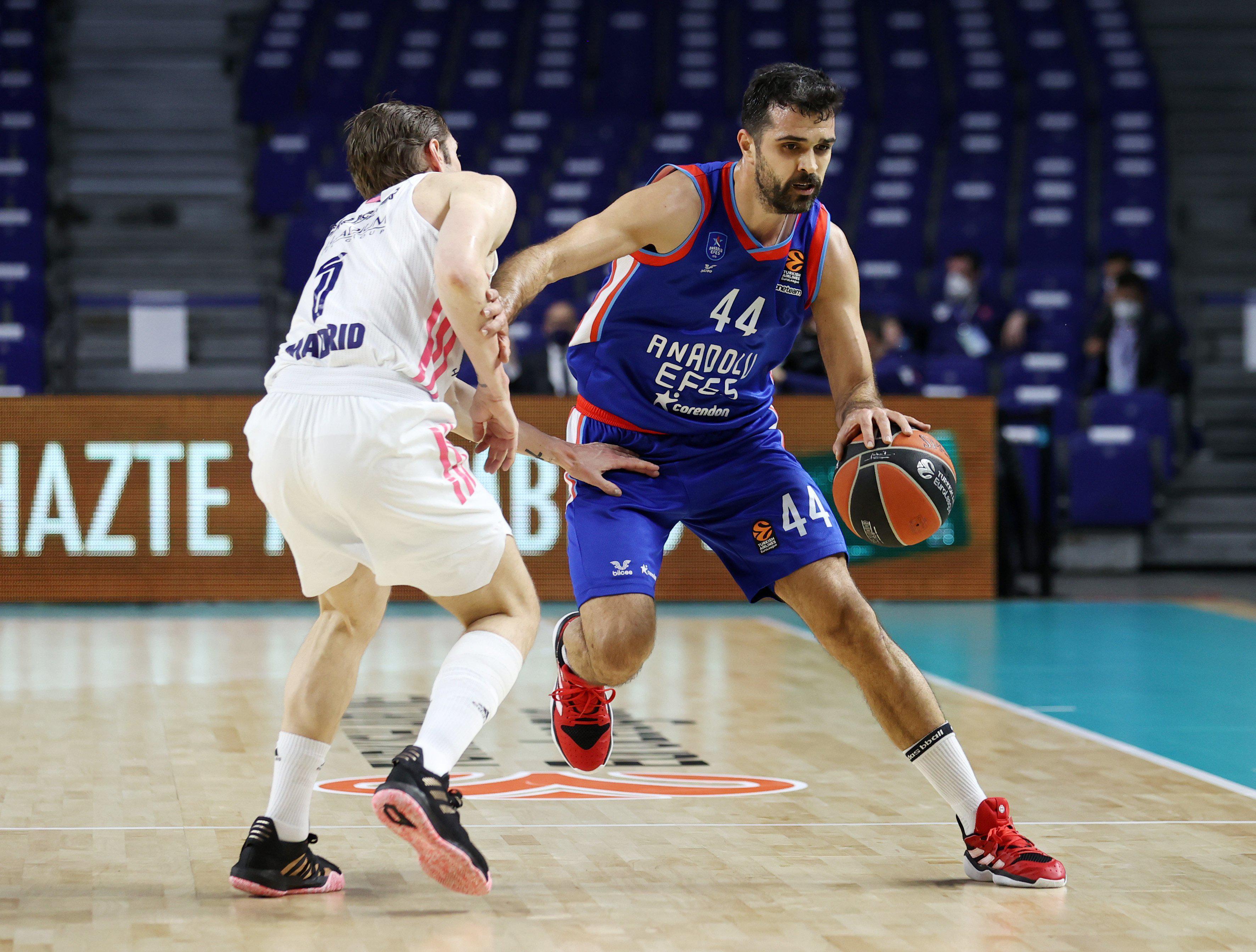 (ÖZET) Real Madrid - Anadolu Efes maç sonucu: 83-108