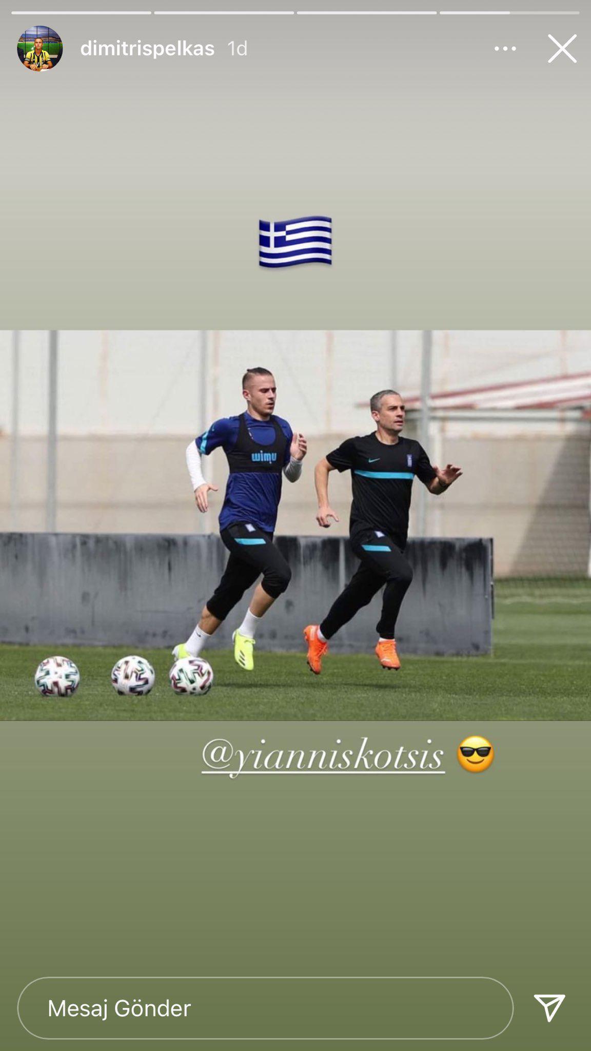 Dimitris Pelkasın sakatlığı geçti