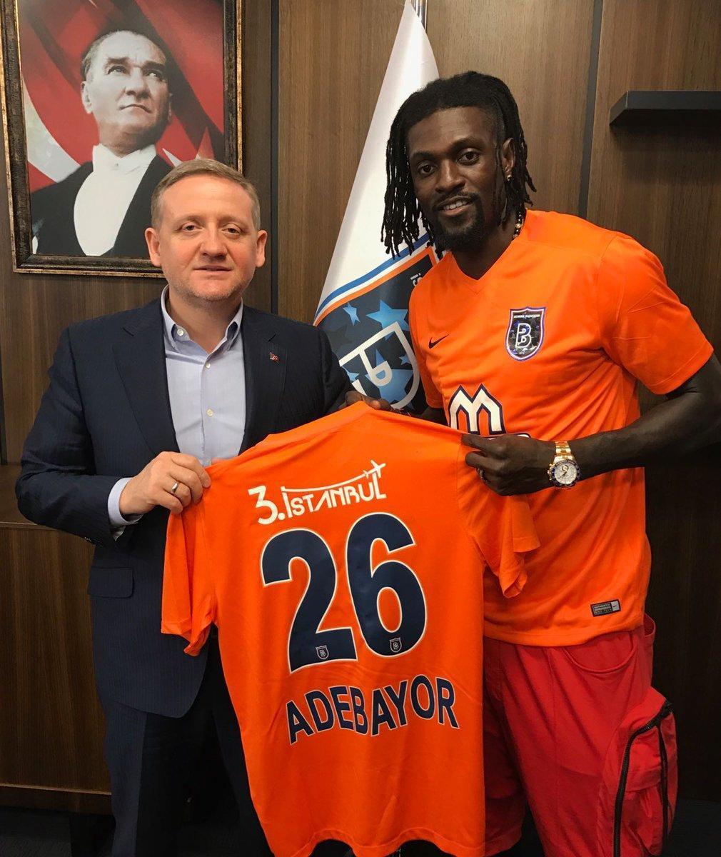 Emmanuel Adebayor Medipol Başakşehirde