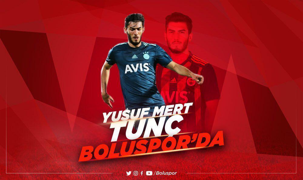 Son dakika Fenerbahçe transfer haberleri... Yusuf Mert Tunç Boluspora kiralandı.