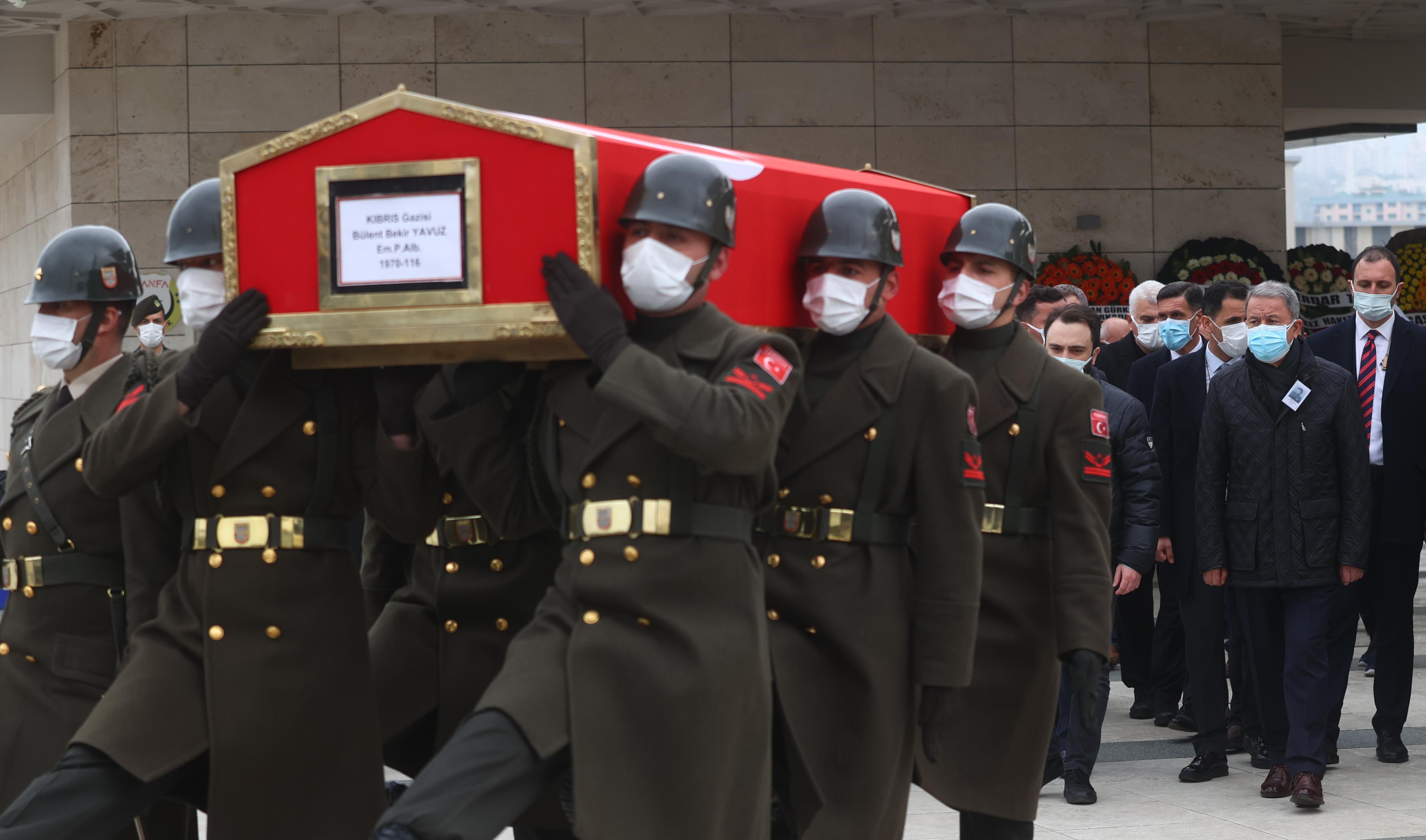 Bülent Yavuz, Ankarada askeri törenle toprağa verildi