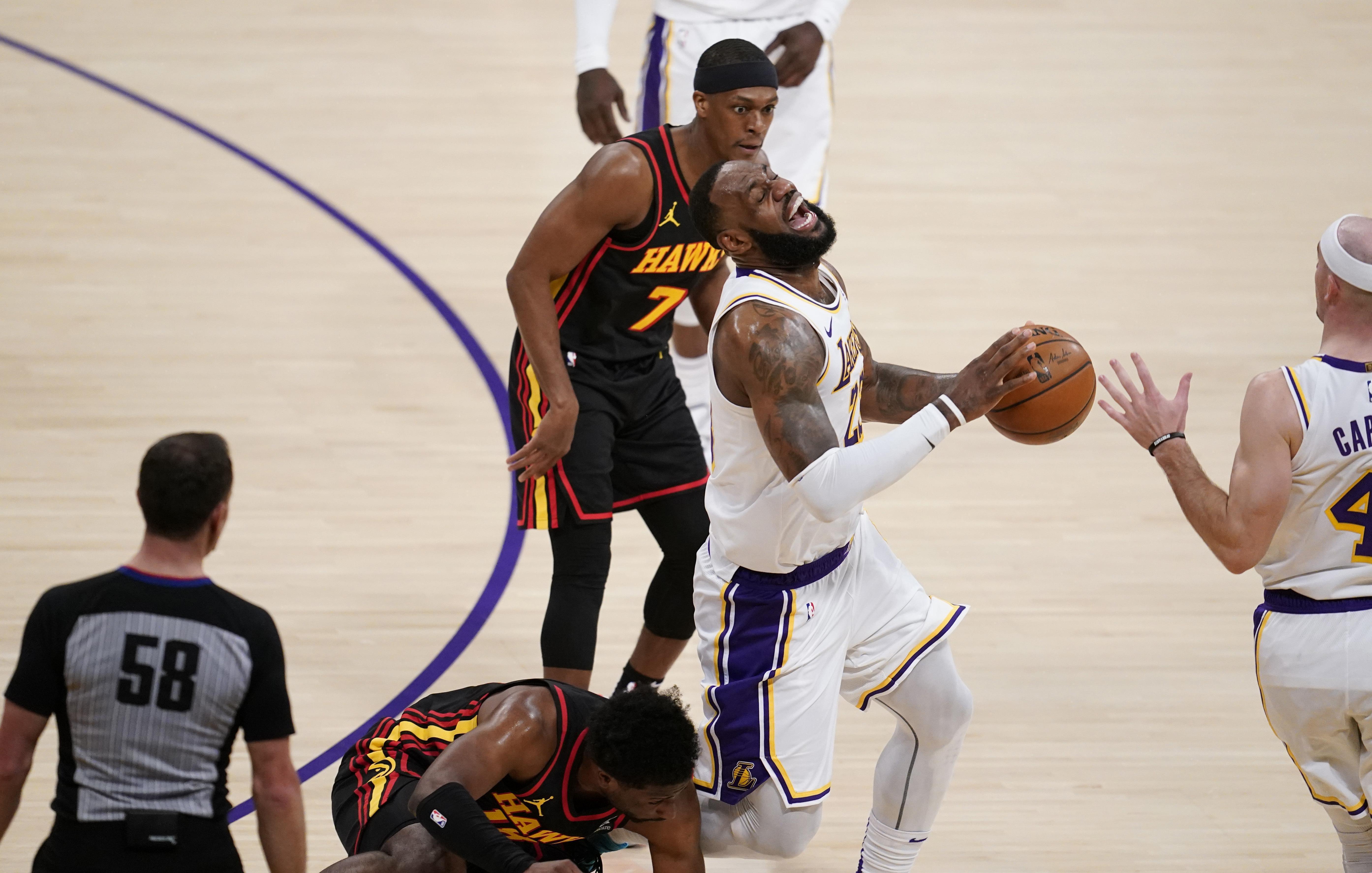 NBAde Los Angeles Lakersın yıldızı LeBron James sakatlandı