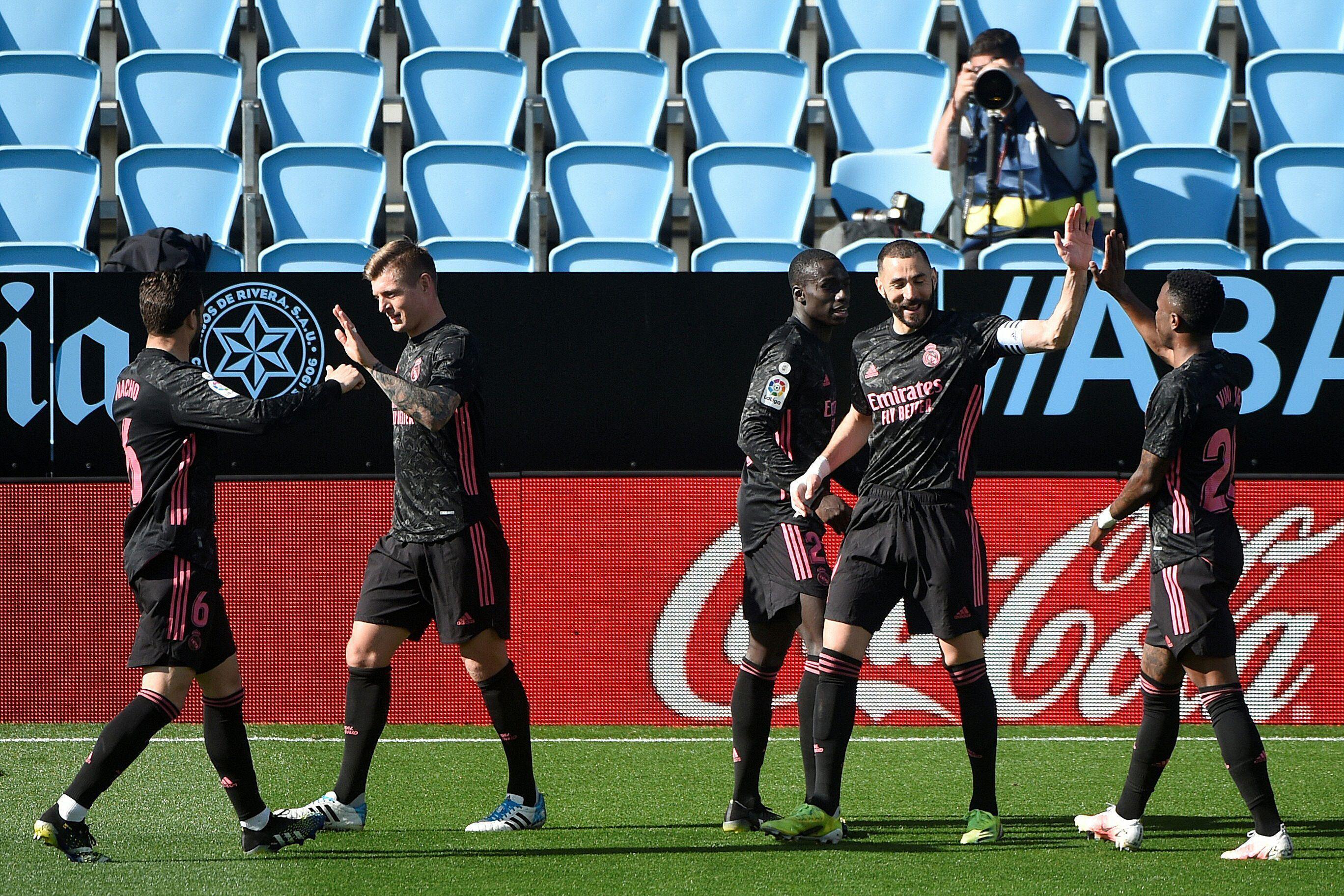 Real Madrid-Celta Vigo maç sonucu: 3-1