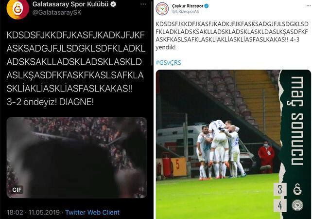 Çaykur Rizespordan Galatasaray maçı sonrası flaş paylaşım: Ne oldu balonlara Tüm havaları söndü