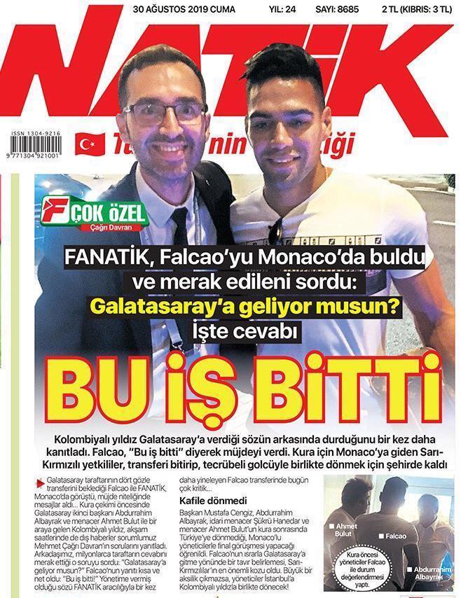 Falcao, Galatasaraya transferini ilk FANATİKe açıklamıştı