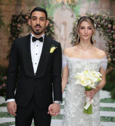 Fenerbahçeli İrfan Can Kahveci, Gözde Doyran ile evlendi