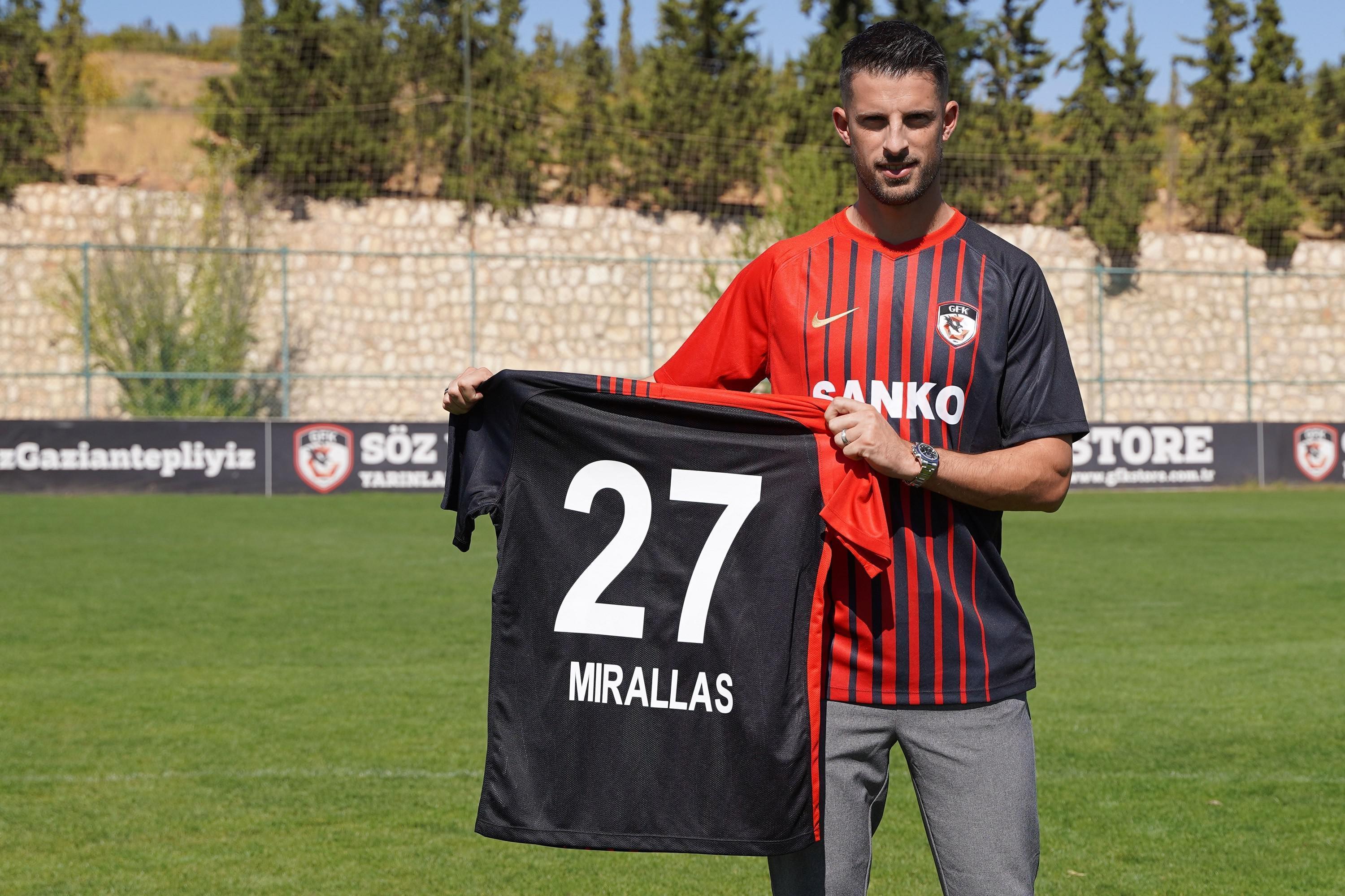 Gaziantep FKnın Mirallas transferi dünya basınını şaşkına çevirdi