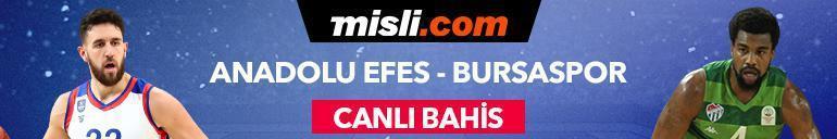 Anadolu Efes - Bursaspor maçı iddaa oranları Heyecan misli.comda
