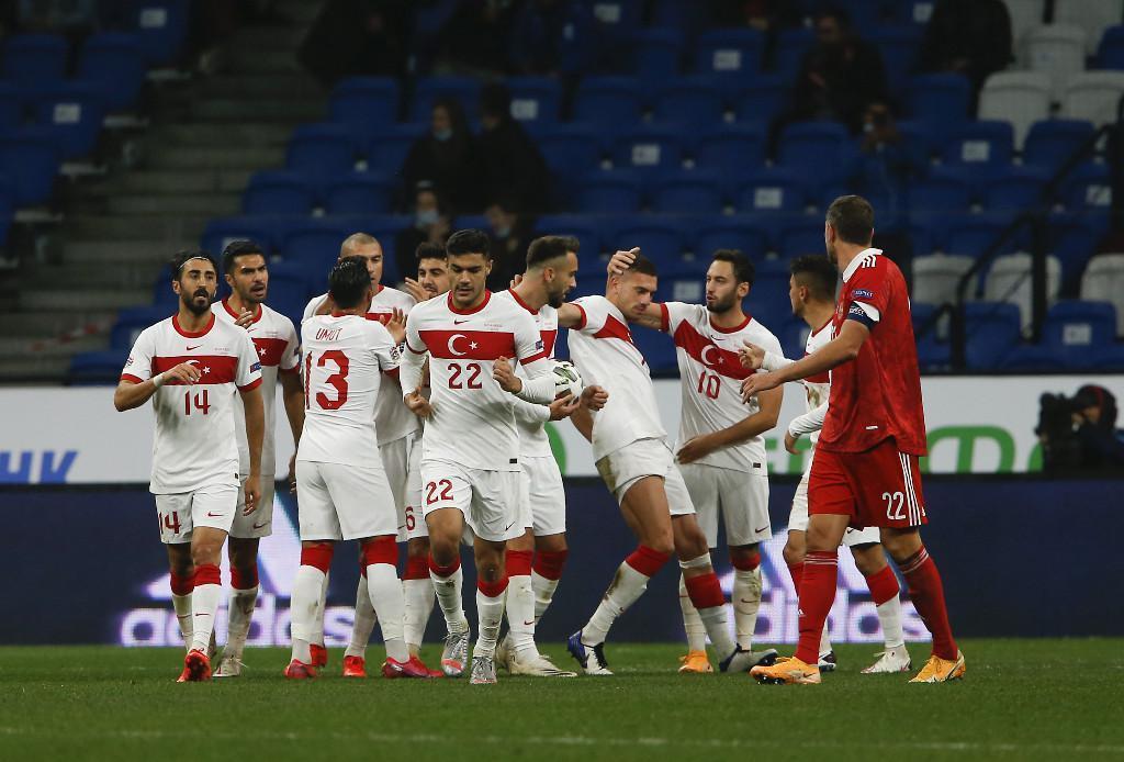 (ÖZET) Rusya - Türkiye maç sonucu: 1-1