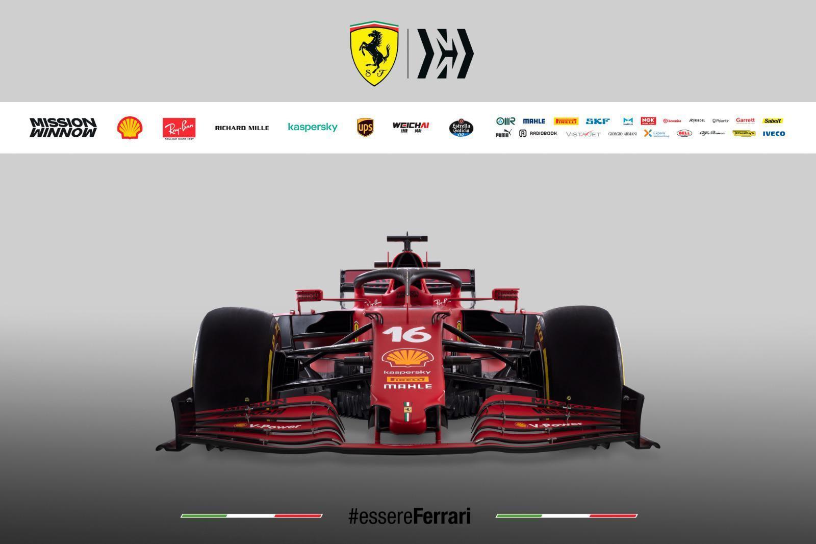 Ferrari 2021 aracı SF21i tanıttı
