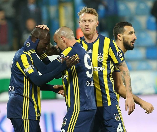 (ÖZET) Çaykur Rizespor Fenerbahçe maç sonucu: 1-5