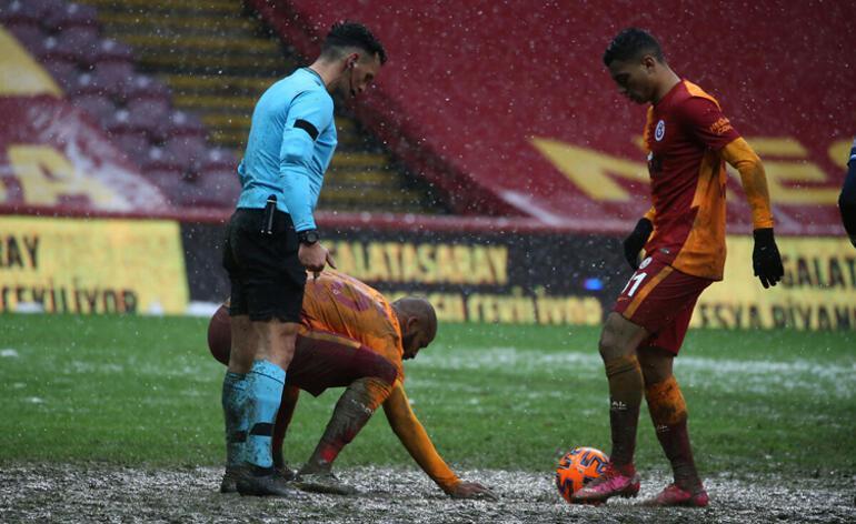 Galatasaraydan o fotoğraf için tarihi karar Marcao ve Onyekurunun çamuru temizlemişti...