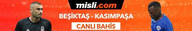 Beşiktaş-Kasımpaşa canlı bahis heyecanı Misli.comda