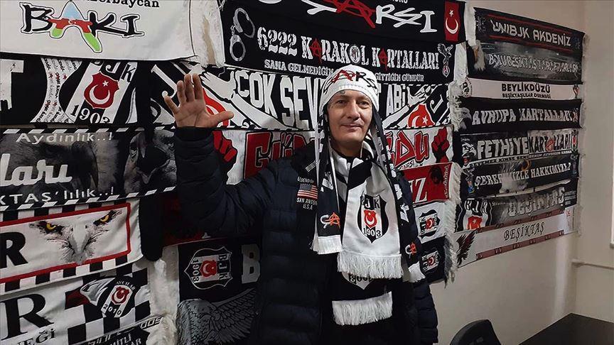 Beşiktaş taraftarı İsveçli Gregory Wrona: Beşiktaşın hiçbir maçını kaçırmam