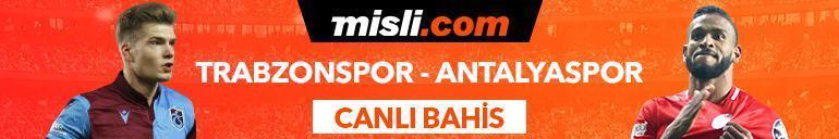 Trabzonspor - Antalyaspor maçı iddaa oranları Heyecan misli.comda