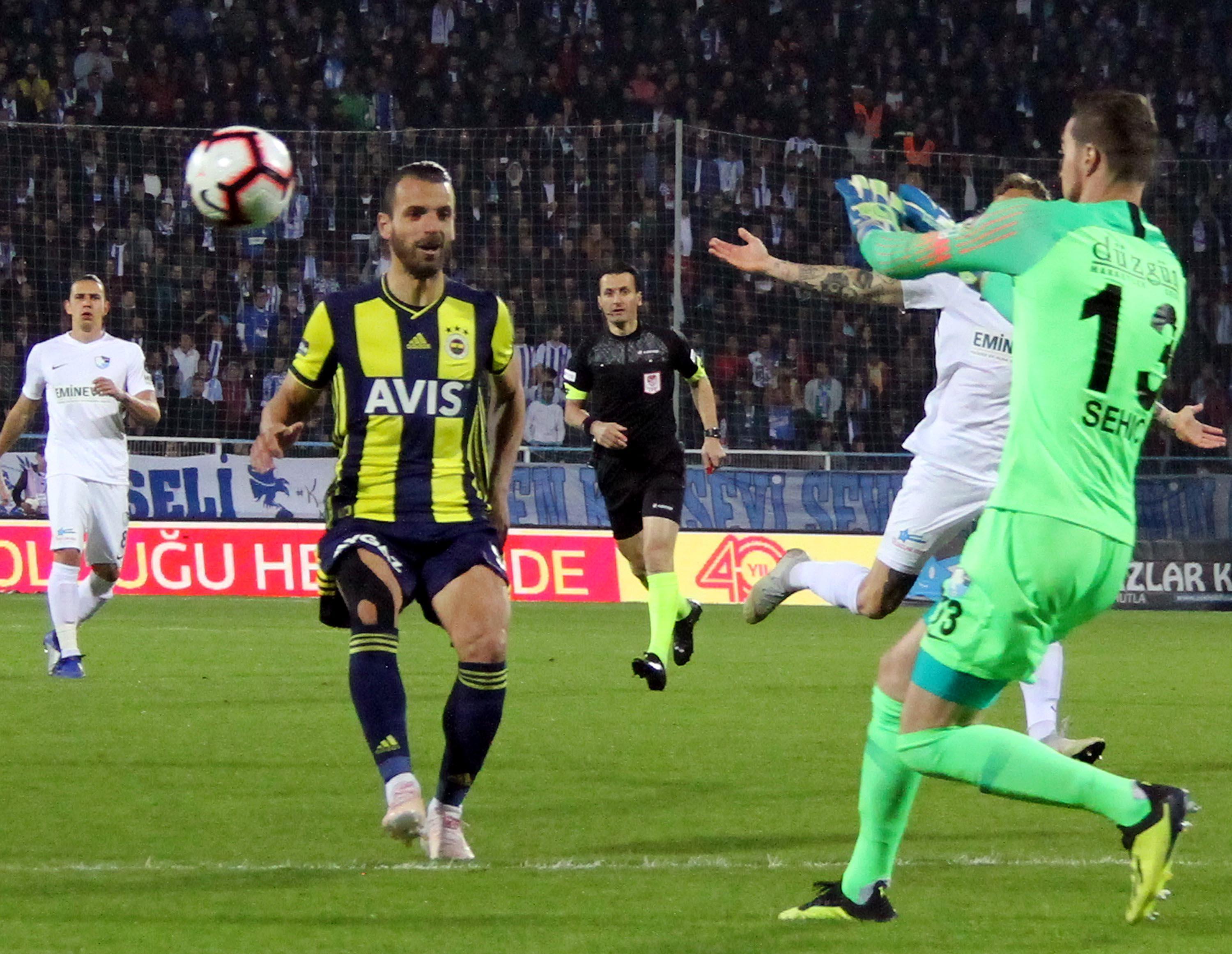 (ÖZET) Erzurumspor - Fenerbahçe maç sonucu: 0-1