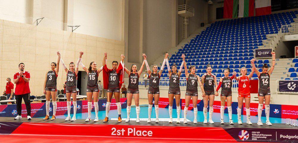 Teşekkürler kızlar U17 Kız Milli Takımımızdan Avrupa Şampiyonasında gümüş madalya