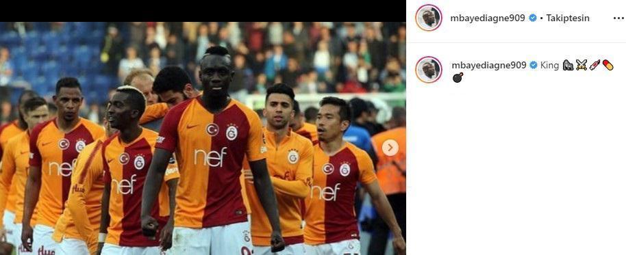 Mbaye Diagneden Galatasaraya mesaj var