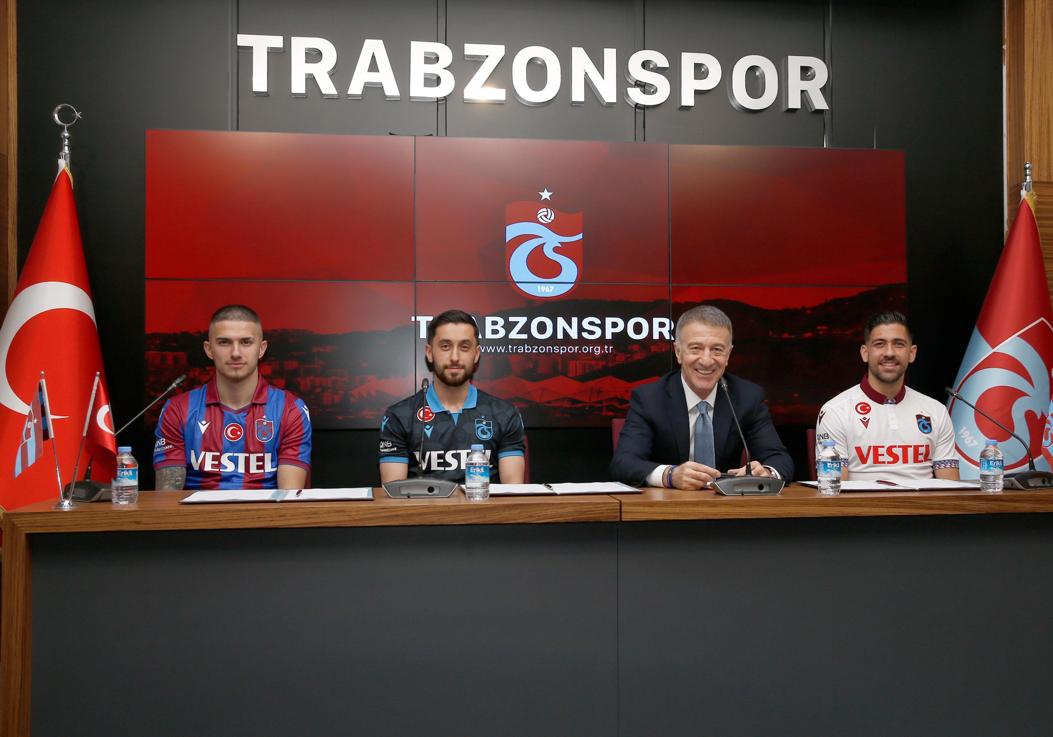 Trabzonspor haberi... Ahmet Ağaoğlu: Çok karakterli, ahlaklı üç atlet transfer ettik