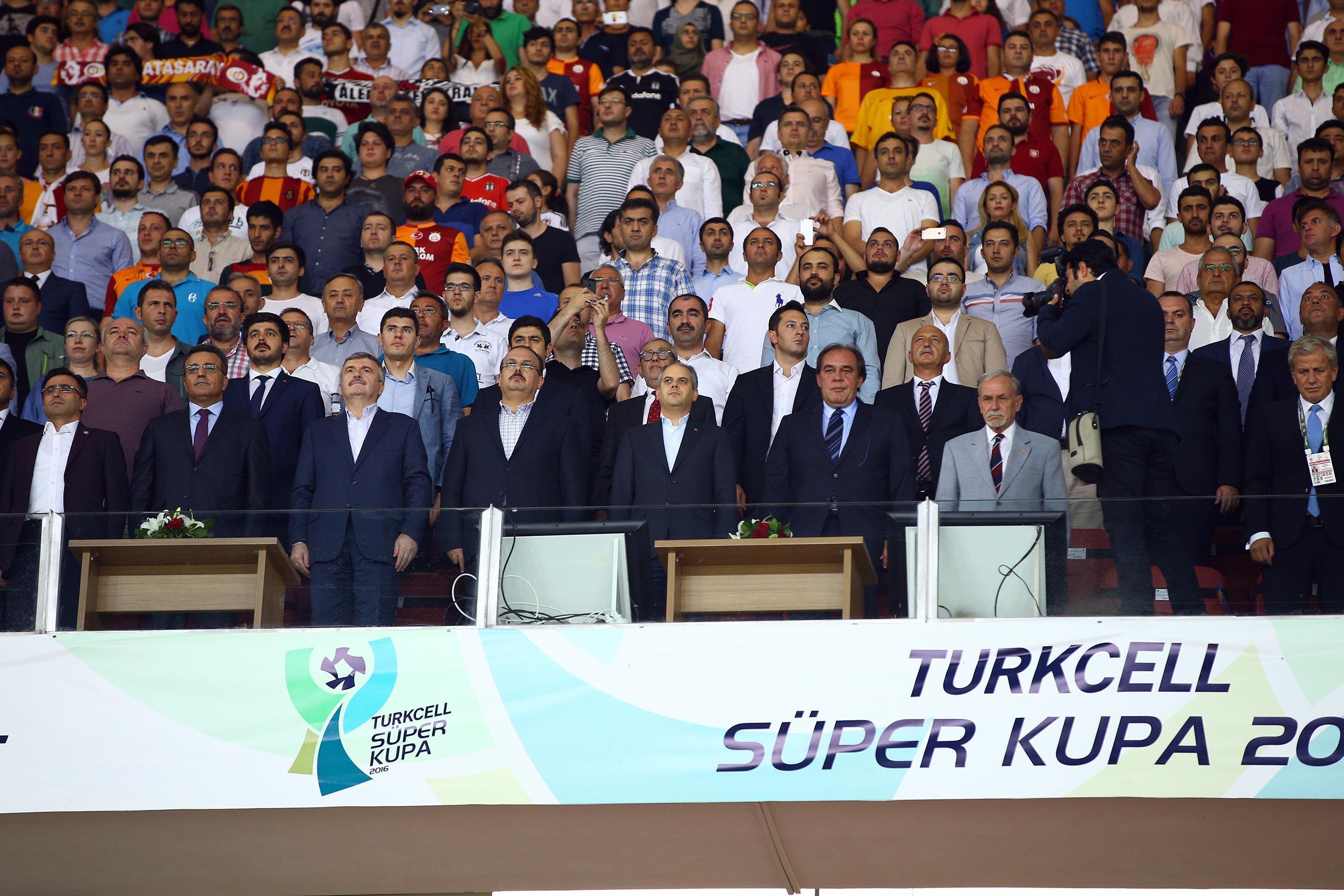Süper Kupada Galatasaray Yönetiminden protesto