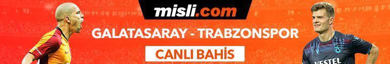 Galatasaray-Trabzonspor canlı bahis heyecanı Misli.comda