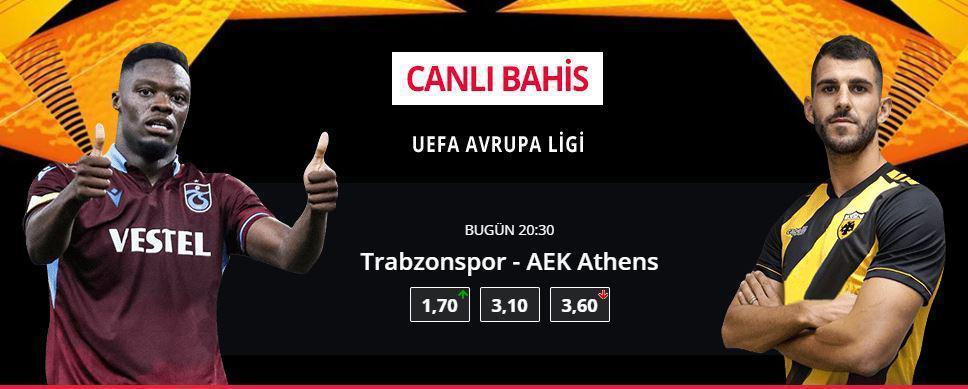 Trabzonspor - AEK maçı hangi kanalda, saat kaçta (Şifresiz yayınlanacak)