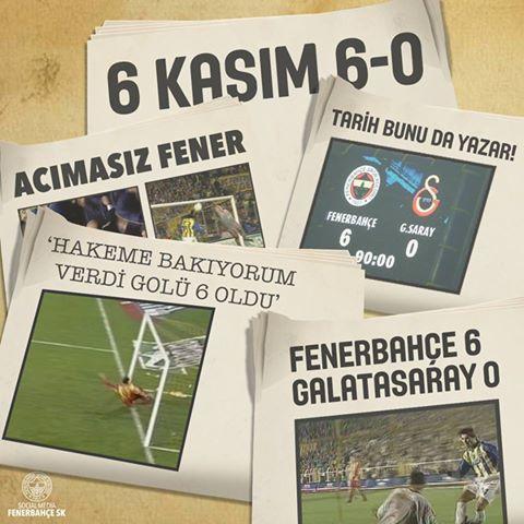 Fenerbahçeden Galatasaraya gönderme