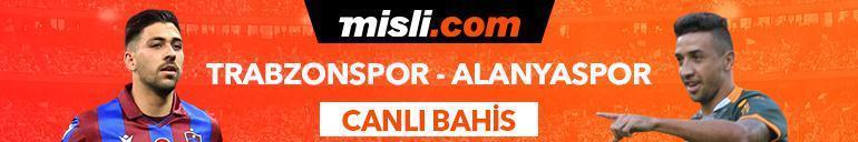 Trabzonspor - Alanyaspor maçı iddaa oranları Heyecan misli.comda