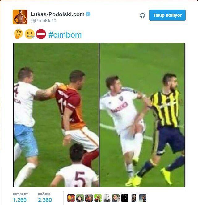 Podolskiden Fenerbahçeli tepki