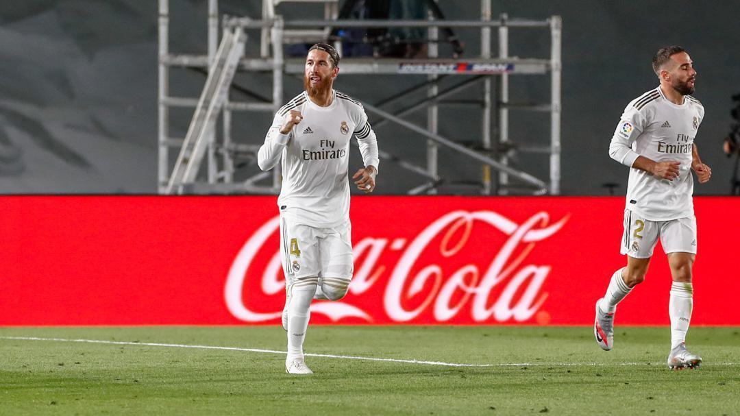 Real Madrid şampiyonluğa koşuyor Real Madrid-Getafe maç sonucu: 1-0