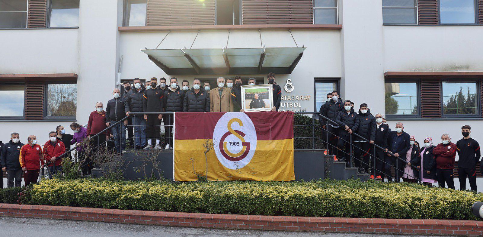 Galatasaray Ahmet Keskinkılıç için tören düzenlendi